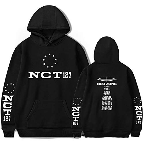 NCT 127 Hoodie Kpop Style Print Fashion Sweatshirt Men Women Streetwear Good Clothes Big Size