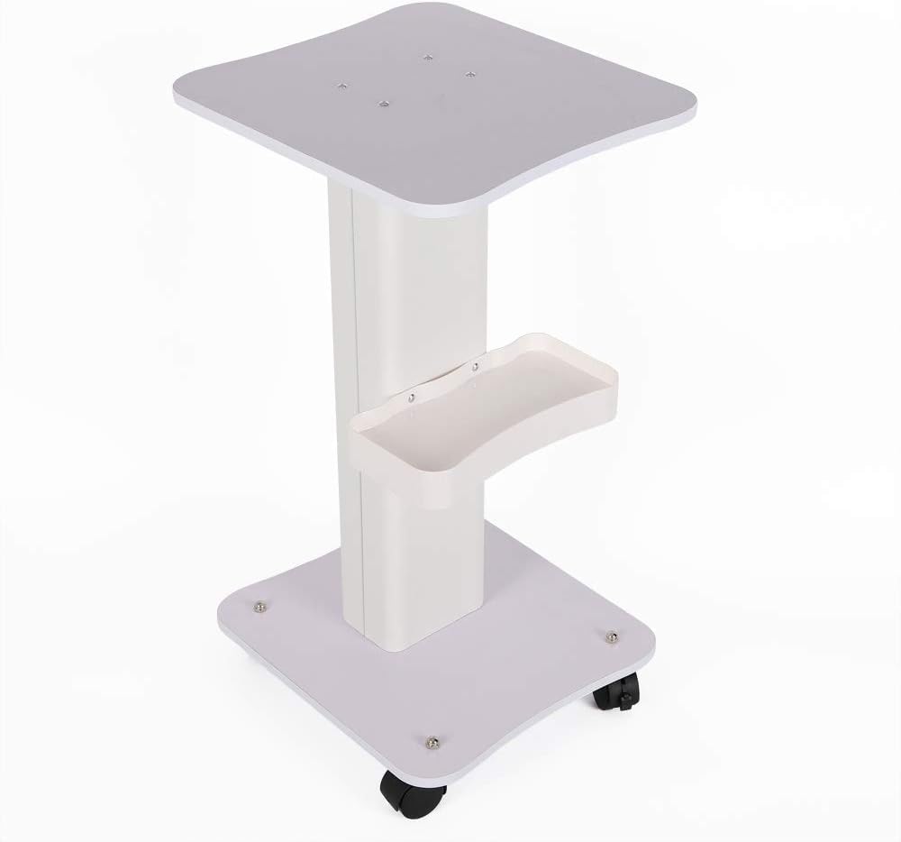 Chariot pour Salons de Coiffure et Massage - Table de Cosmétique à Roulettes - Maquillage et Esthétique
