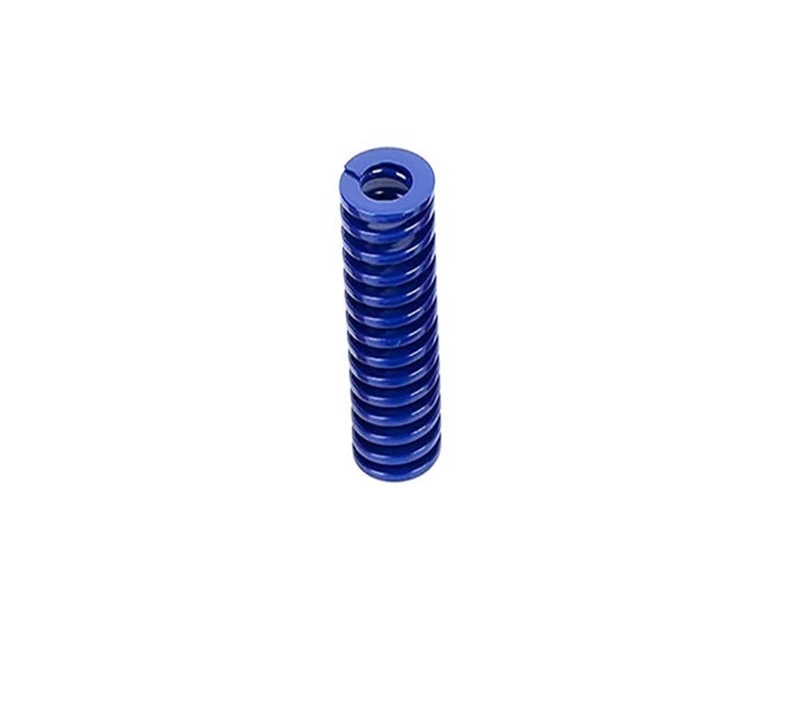 Stampo di compressione per stampaggio a spirale durevole, molle a matrice, diametro esterno 16 mm, interno 8 mm, lunghezza 60-200 mm, 4 pezzi (16 x 8 x 75 mm, blue)