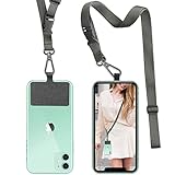 Phone Lanyard Universal Crossbody Cell Phone Lanyards Multifuctional Nylon Patch Adjustable Shoulder...