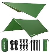 Tente De Camping V VONTOX Pour 2-3 Personnes – Ultra Légère 2,35 Kg, Double Porte, Anti-UV Et Imperméable, Montage Rapide, 4 Saisons