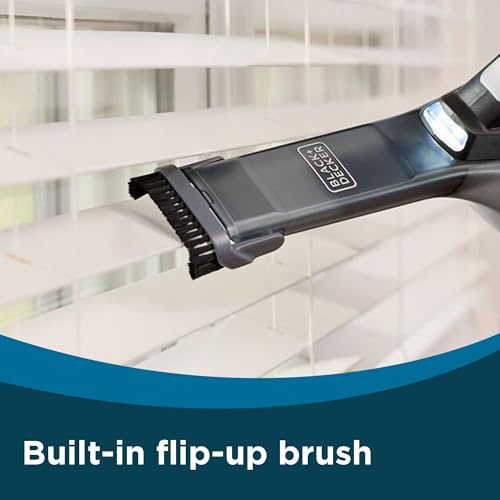 Image of BLACK+DECKER Dustbuster Reveal Handheld Vacuum Cordless, Car Vacuum Portable Cordless, LED Light, Long Run Time, Rechargeable Lightweight Dust Buster, Includes Crevice Tool, Charging Base (HLVD320B42)