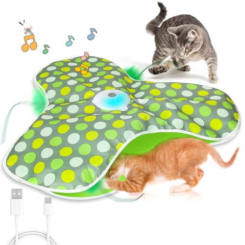 Jouets interactifs pour chats : teasers cachés mobiles contre l'ennui