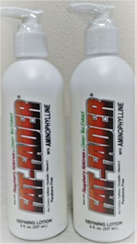 Fat Fader Slimming Lotion (2 Pack) 2.5% Aminophylline w/ Raspberry Ketones & Green Tea Extract Fat Fader Slimming Lotion (2 Pack) 2.5% Aminophylline w/ Raspberry Ketones & Green Tea Extract