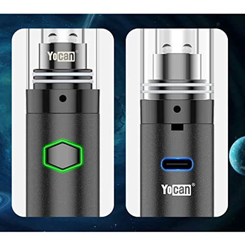 Vaporizer-Vape-Pen-Orbit-Wax-Kit-1700mAh-Coil-Less-Quartz-Cup-10S-Per-Heat-Rechargeable-Vape-Pen-BlackNo-Nicotine