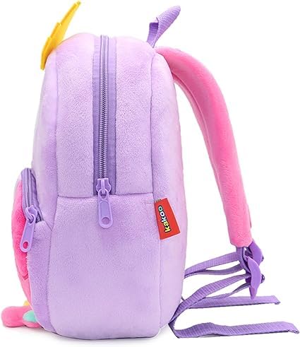 Image of Delicado Kids Backpack, Toddler Kids Backpack Plush children Nursery /Pre School /Picnic /Travelling Bag for Baby Girl Boy Age (2-5 Years)