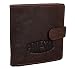 Produktbild Pride & Soul Herren Geldbörse Logan, Portemonnaie Leder, Braun (Braun), 3x9.50x10 cm