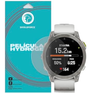 Película para Garmin epix™ Pro (Gen 2) 51mm Shieldforce Hydrogel-HD (3x Unid)