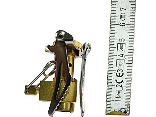 GARDINGER Campingkocher ultraklein einflammig für 7/16 Schraubkartuschen Gaskocher Outdoorkocher (3,0 kW)