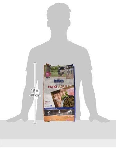 Bosch HPC Maxi Adult | Hundetrockenfutter für ausgewachsene Hunde großer Rassen (ab 25 kg) | 1 x 3 kg (Packung mit 2)