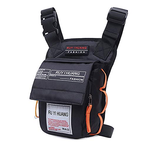 Riñonera, Ocio, Bolsa de Lona, Viaje, al Aire Libre, A0219, Negro