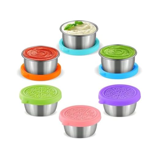 Stainless Steel Sauce Dishes Mini Individual Saucers Bowl Round Seasoning Dishes Sushi Dipping Bowl Appetizer Plates-Small-6PACK
