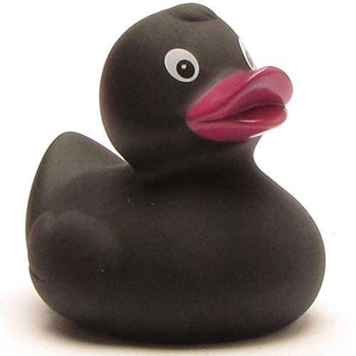 Duckshop Pato de baño Babsi Negro 8 cm
