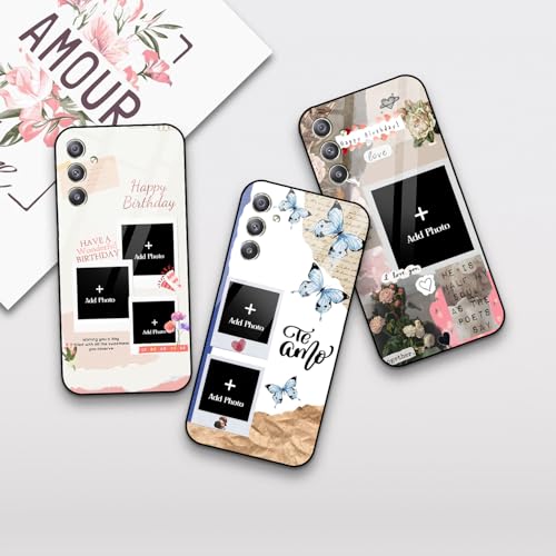 Image of COLORflow Back Cover Compatible with Samsung A34 5G | Photo Cover Customized | Shockproof TPU Bumper with Camera Protection Back Cover Compatible with Samsung Galaxy A34 5G