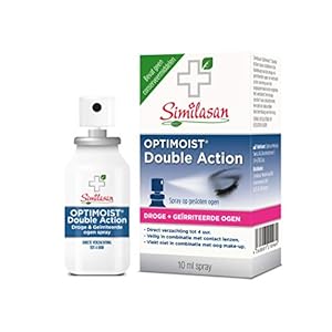 Similasan – Optimoist Double Action 2in1 spray – Tegen Droge en Geïrriteerde Ogen – Bevochtigd Oogoppervlak en Oogleden