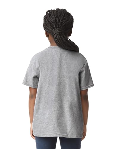 Image of Gildan - Youth Heavy Cotton 100% Cotton T-Shirt. 5000B - [Sky]