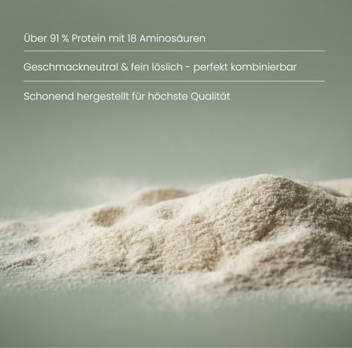 Nature Heart Kollagen Pure Peptides Pulver 450g – hydrolysiertes Kollagen Typ I aus Weidehaltung – geschmacksneutral… – Ansicht 3