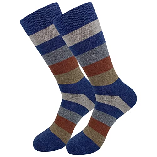 Image of HHX YONLEE Dress Socks 5 /6 /10 Pairs Crew Argyle Colorful Cotton Novelty Casual Happy Fun
