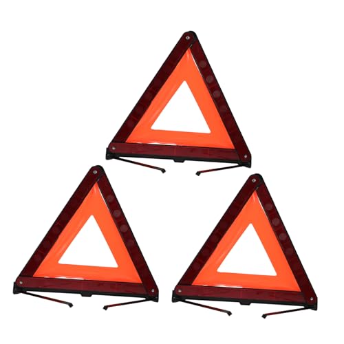 3 Triángulos Reflectivos de Emergencia Plegables miniatura 1