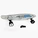 DX Cruiser Skater Skating, Skateboard électrique avec télécommande, Flash LED avec Musique Bluetooth Skateboard pour Adultes et Jeunes