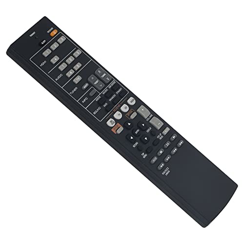 New RAV523-ZJ66520 Remote Control Replacement -RAV523 ZJ66520 AV Replace Remote Control fit for YAMAHA AV Receiver RAV523 ZJ66520 AV Receiver HTR-2067 RX-V377 RAV523-ZJ66520 Remote Controller - Image 3