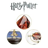 The Noble Collection Harry Potter Sorcerer Stone Display - 15 cm szklana kopuła i replika rekwizytów, oficjalnie licencjonowany zestaw filmowy, rekwizyty, prezenty
