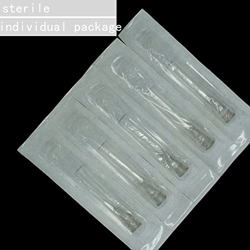 100Pack 27Ga 0.5 Inch/12Mm Disposable Lab Utensils Individually Sealed Wrapped #TOP3