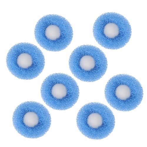 PATKAW 1 Juego Bola De Lavandería Bola De Lavado Bolas De Lavado Bola De Limpieza De Ropa Bolas De Lavandería Blue Plástico De Alta Calidad Pp 8 Piezas