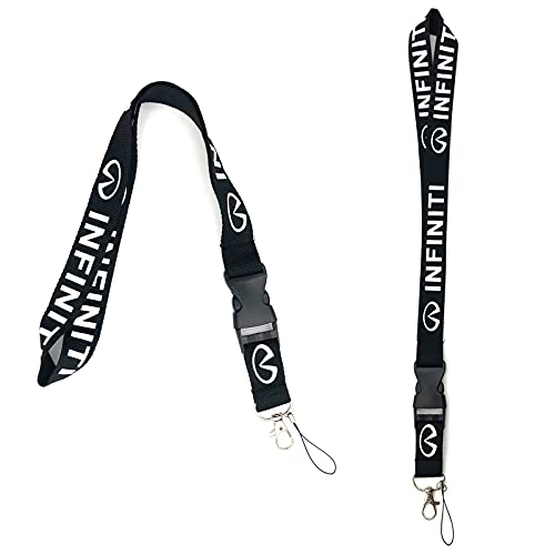 personalized keychain strap - Stranger 2Pcs of Infiniti Personalized Breakaway Keychain Lanyard with Detachable Buckle Key Strap Accessories, 50cm, fff-888