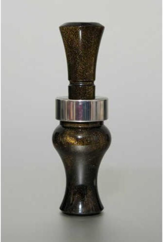 Echo Breaker Single Reed Duck Call Black Gold Pearl