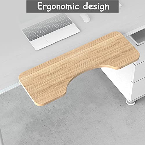 Plateau de clavier pour surface de travail avec fixation par pinces en acier - 5