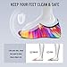 NING MENG Water Shoes Swimming Socks, Quick-Dry Aqua Yoga Socks for Beach Pool Surf, Colorful, Unisex Size 7.5/8.5 Women, 6.5/7.5 Men