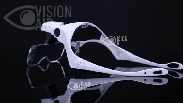 VISION AID Lenti d'Ingrandimento con Luce LED 5 Lenti Archetto Custodia Lente d'ingrandimento