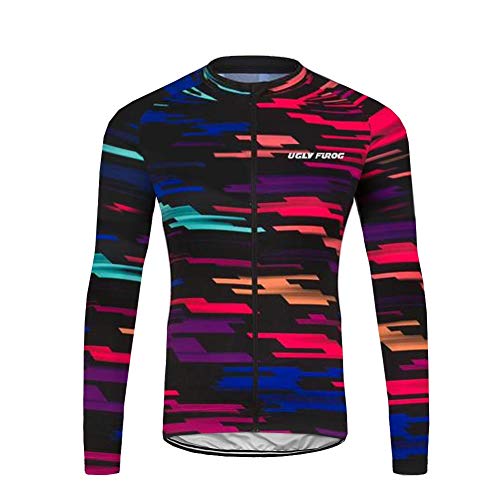 Uglyfrog 2019-2020 Nuevo Manga Larga Maillot Ciclismo De Hombre Otoño Style Ropa De Triatlon Transpirables Autumn CXML04