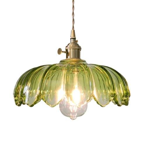 Luminaire de décoration de restaurant avec suspension mono-lampe en verre