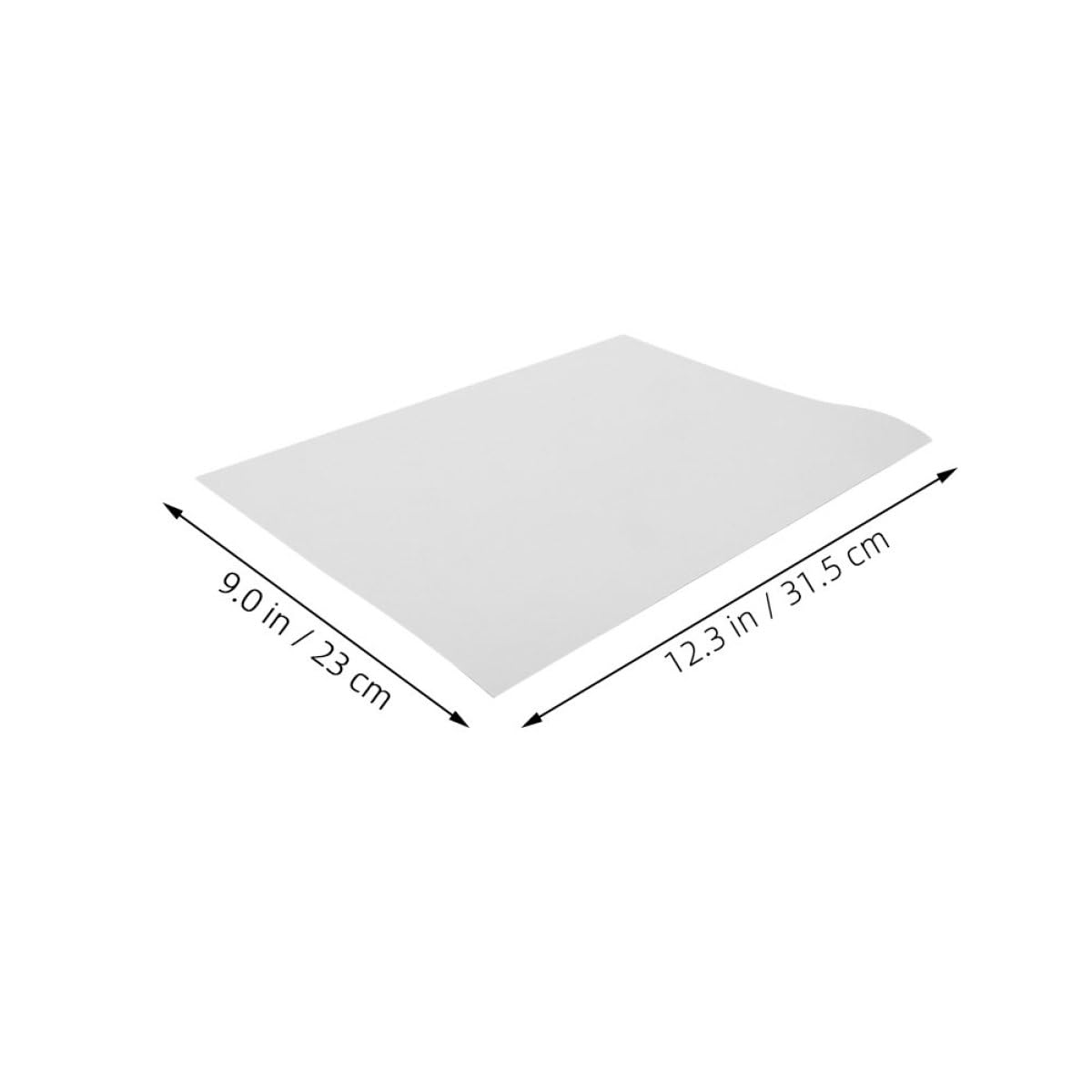 ABOOFAN 50 Planches à Plier Le Linge en Carton Blanc 250 G/m² 23x31 Cm Découpe Chemise, Inserts pour Rangement et Emballage Vêtements T-Shirts, Pulls et Chemises, Accessoires