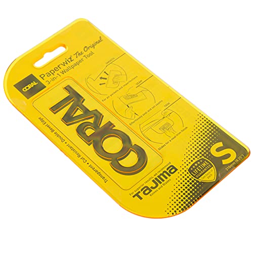 CORAL 69500 Paperwiz 3-in-1 Wallpaper Tool, The Original, Yellow