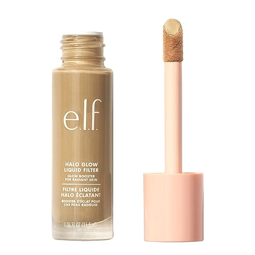 e.l.f. Halo Glow Liquid Filter, Teint-Booster für einen strahlenden, weich fokussierten Blick, mit Hyaluronsäure, vegan und frei...