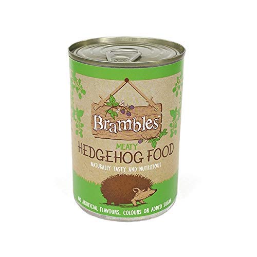 SIPW Brambles Hedgehog Complete Healthy Crunchy Diet Mix also for Badgers & Fox's (1 Tin x 400gm)
