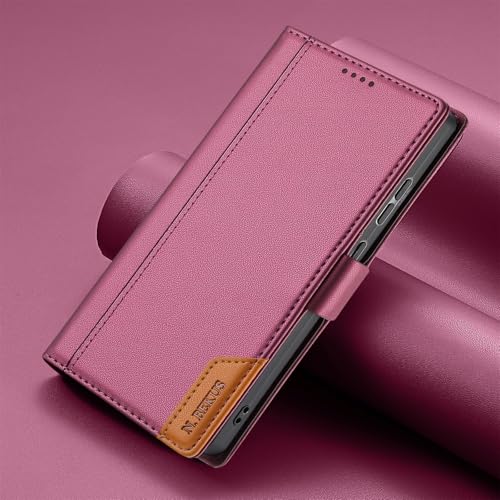 Étui Xiaomi Redmi Note 10 Pro Max 4G rouge foncé à rabat