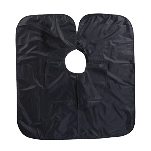 Ipetboom Vestido Preto Capa De Corte De Cabelo Salão De Corte De Cabelo Avental De Cabelo Capa Vesti