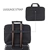 KROSER Laptop Bag Expandable Lightweight Briefcase for 17.3" Laptop Premium Business Work Bag Water-Repellent Messenger Bag with RFID Pockets for School/Travel/Women/Men-Black #5