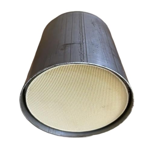 Image of EURO 6 Catalytic Converter 120x110mm Platinum Palladium Rhodium Ceramic Honeycomb Carrier 3-Way Catalyst Front Catalytic Converter Exhaust