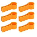 OEBUAFI Netzwerkkabel-Aufdrehwerkzeug, Effizienter CAT5-/CAT6-Drahtglätter für Ingenieure, 6 Stück, für Schnellere Handhabung der Kabeltrennung
