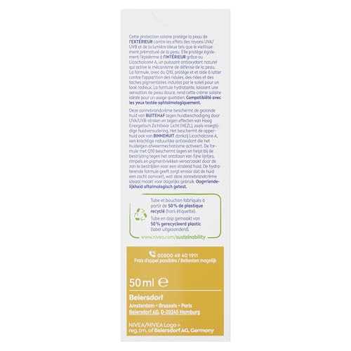 Nivea Sun Q10 Gezichtszonnecrème SPF 50 – 50 ml - View 4