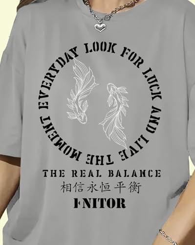 Image of AUSK Oversized T-Shirt for Womens || Graphic Front Printed Loose fit Womens Tshirt