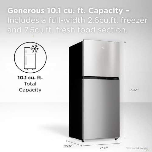 TCL 10.1 Cu. Ft. Fridge