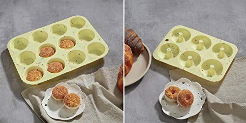 46Pcs Silicone Bakeware Set Silicone Cake Molds Set For Baking, Including Baking Pan, Cake Mold, Cake Pan, Toast Mold, Muffin Pan, Donut Pan, And Cupcake Mold Silicone Baking Cups Set #TOP2