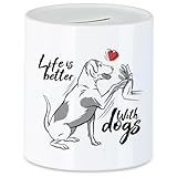 🐶 DU LIEBST DEINEN HUND ODER KENNST EINEN HUNDEBESITZER? - Dann ist unser süßes Motiv das perfekte Geschenk an deine Freunde oder dich selbst.