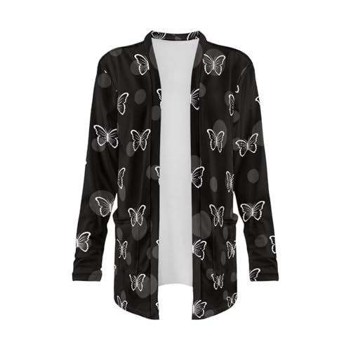 Image of Cardigan for Women Long Sweater Open Front Sweaters Fashion Lightweight Cardigans with Pockets